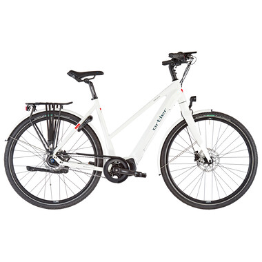 Bicicletta da Città Elettrica ORTLER MONTREUX 6100 INTUBE TRAPEZE Bianco 2020 0